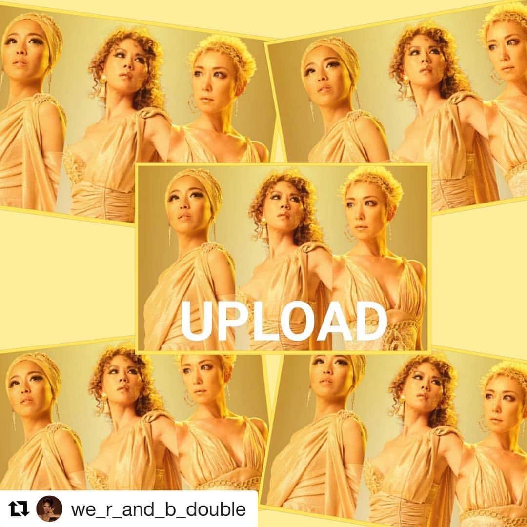 SILVA（DOUBLE SUGARSOUL）のインスタグラム：「Thank you for posting and supporting all the time!!💖✨ #repost祭り  #Repost @we_r_and_b_double with @get_repost ・・・ 💘 . #DOUBLE #Double_japan  #DoubleSACHIKO #DoubleTAKAKO #SuperSister #SILVA @silva_da  #SUGARSOUL @aico369  @megamix20th  #UPLOAD #20180801」