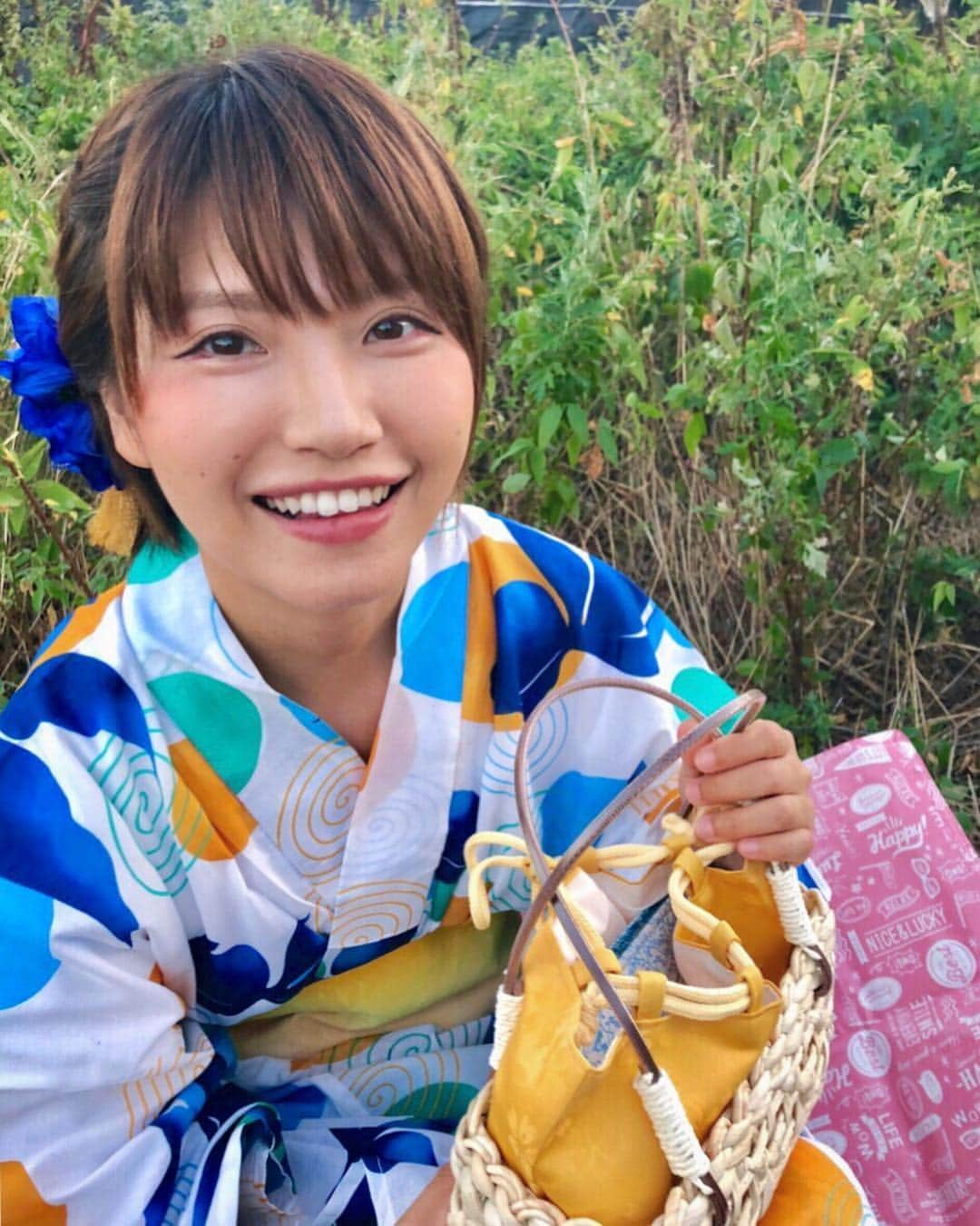 秋丸美帆さんのインスタグラム写真 - (秋丸美帆Instagram)「浴衣着て花火大会に行く！🎆夏にやってみたかったこと😆 . #yukata #festival #japan #花火 #花火大会 #夏 #祭り #お祭り #夏祭り #浴衣」8月17日 19時12分 - mippy34