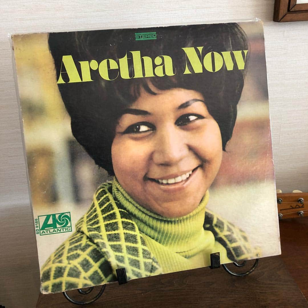 和田唱さんのインスタグラム写真 - (和田唱Instagram)「R.I.P Aretha Franklin... 数日前からターンテーブルに乗っていたのはこのレコード。ブルース・ブラザーズにゲスト出演したソウル・シンガー達はみんな天国に行ったしまったんだなぁ。」8月17日 12時16分 - sho_wada_triceratops