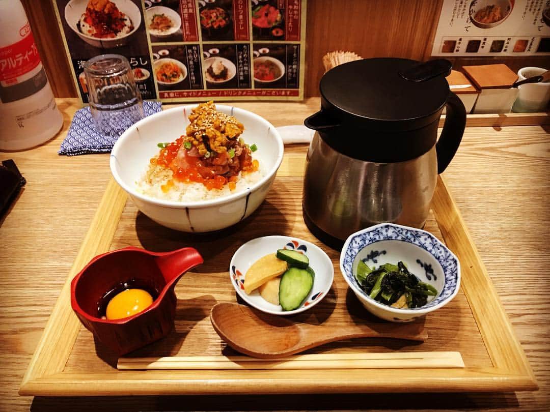 西村文男さんのインスタグラム写真 - (西村文男Instagram)「フミログ4.2和だし茶漬け一休。シャポーは新しくなってからちょいちょいきてます。次は生姜焼き食べてみたいなと。」8月17日 20時38分 - fumionishimura