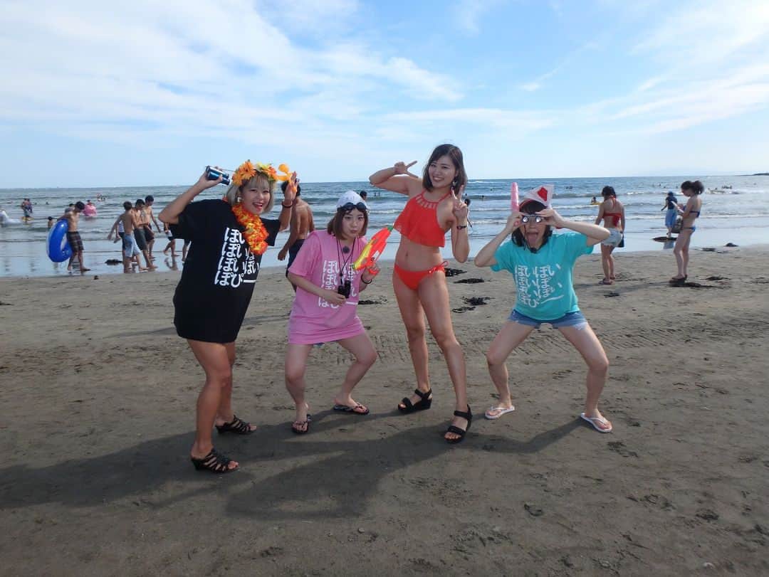 サムギョプサル和田さんのインスタグラム写真 - (サムギョプサル和田Instagram)「夏の思い出🌞⑤ . . #あやまんjapan #5時に夢中 #tokyomx #由比ヶ浜 #海 #바다 #여름 #일본 #japan #sea #beach」8月18日 23時55分 - wada_ayamanjapan