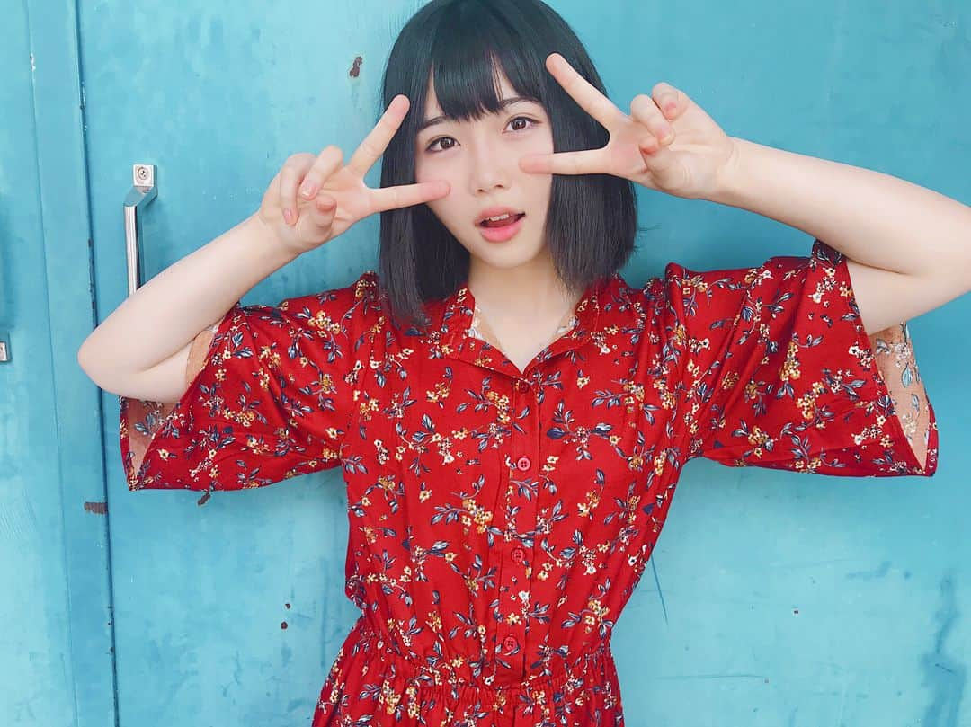 秋吉優花さんのインスタグラム写真 - (秋吉優花Instagram)「今日のワンピースは (@super_spinns_fukuoka)👍👍👍 #HKT48 #早送りカレンダー #握手会ありがとうございました ❤️」8月19日 1時35分 - akiyoshi_1024