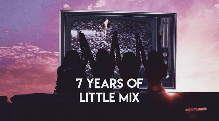 のインスタグラム：「Happy 7th anniversary to my angels💗 #7yearsoflittlemix @littlemix I can’t even explain how much these four girls mean in my life and how much i love them just like I put all my love in this so i hope you like it. If you can tag them i’ll be grateful for life. enjoy 💕 @jesynelson @perrieedwards @leighannepinnock @jadethirlwall #mixergrp  ps: do not repost!!! i spend two days making this if you like it you can like/share etc etc, respect my work please 💖  program: fcp and ae ac: me song: this one’s for you -zara x david guetta sc: hades.aep/bocafxv cc: voidgold」