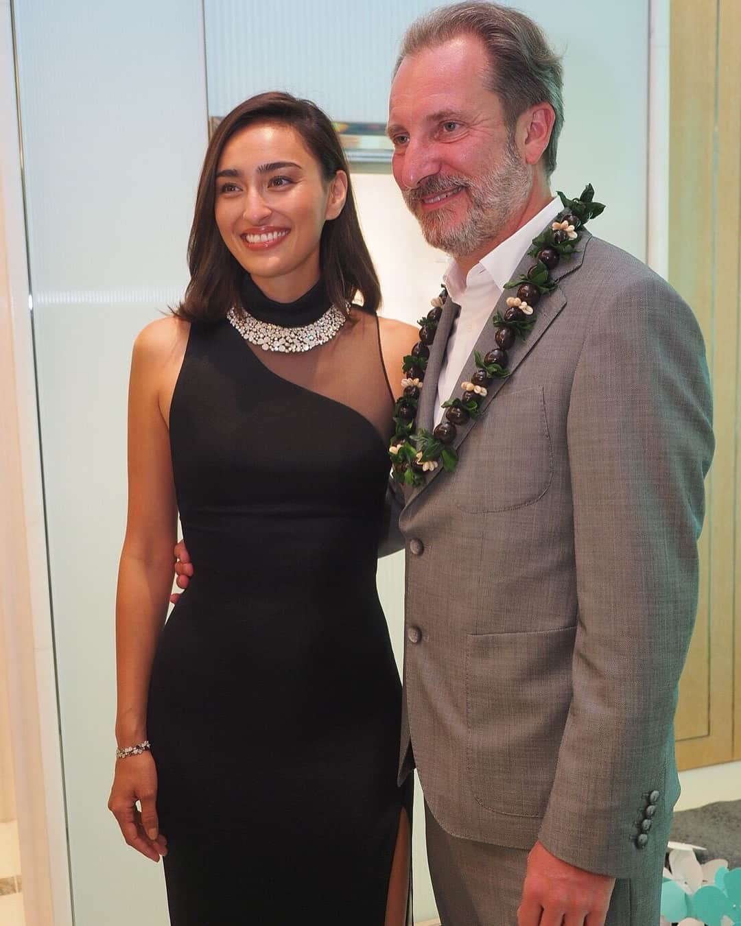 長谷川潤さんのインスタグラム写真 - (長谷川潤Instagram)「Congratulations @tiffanyandco on your new Honolulu location!  It was a pleasure to meet you Alessandro Bogliolo and Mayor Kirk Caldwell☺️✨」8月20日 9時39分 - liveglenwood