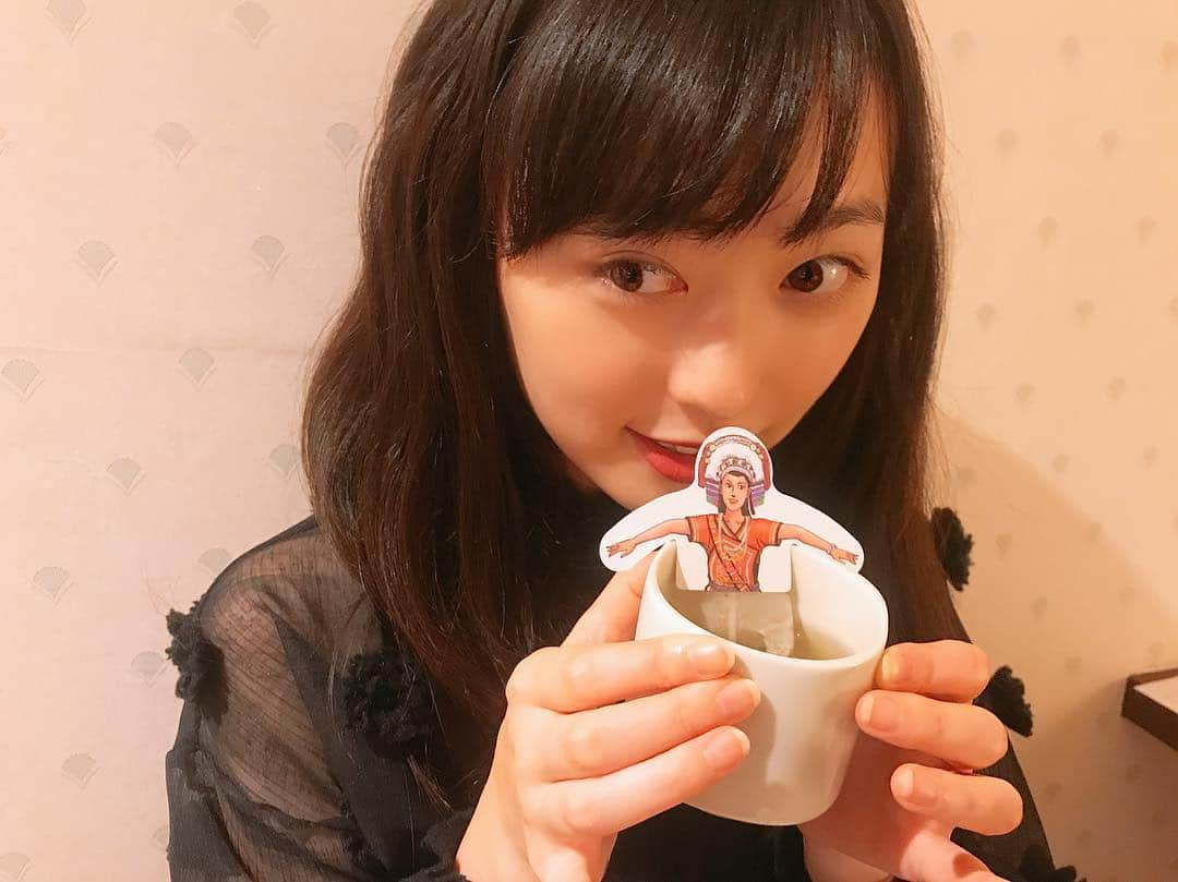 福原遥さんのインスタグラム写真 - (福原遥Instagram)「☺︎ いい湯だなっあはは♨️ 台湾で買った中国茶。 ずっと飲んでたら美肌になるらしい🤤 #台湾#VoCE」8月21日 14時25分 - haruka.f.official