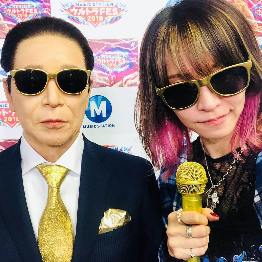 LiSAさんのインスタグラム写真 - (LiSAInstagram)「MUSIC STATION ウルトラFES 2018  私 LiSA は中森明菜さんの「DESIRE-情熱-」を歌わせていただきました。テレビの前で皆様にお楽しみいただけるよう dance dance danceとはぁーどっこい！受け継がせていただきました。かっこいい女性の歌、精一杯歌わせていただきました。応援してくれた皆ありがとうございました。さてこの後は幕張でライブです！夏フェスラスト！！よろしくお願いします。 #Mステ⁠ ⁠#LiSA #りさふく #くばちゃまコーデ #77circa #drycleanonly #MIYAO #drmartens」9月17日 13時55分 - xlisa_olivex