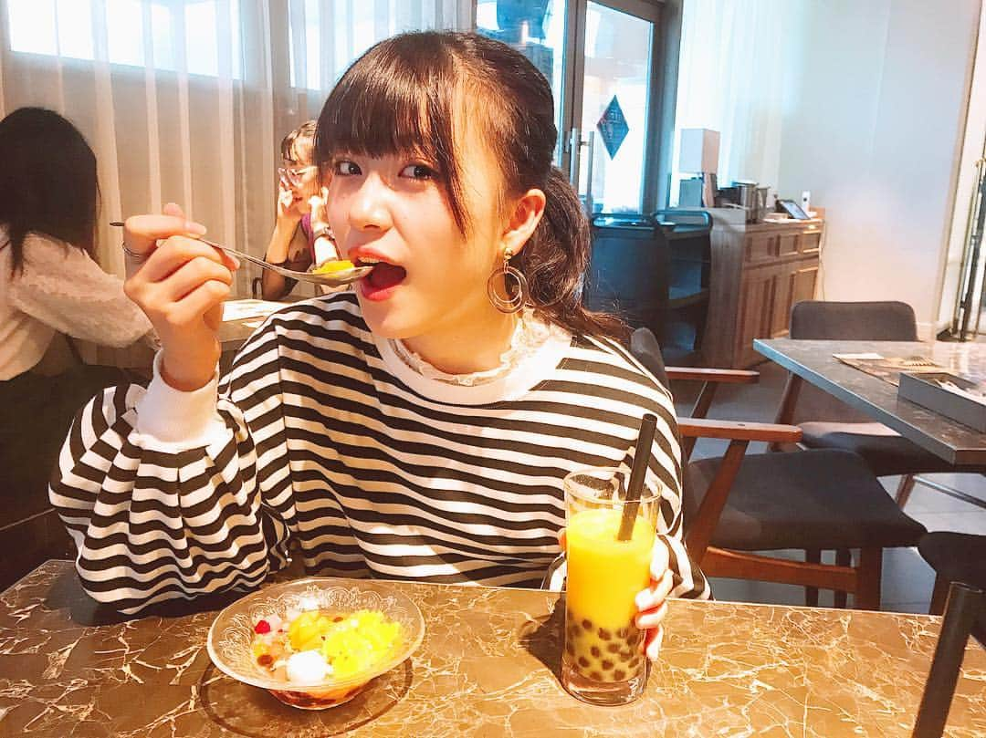 遠藤みゆさんのインスタグラム写真 - (遠藤みゆInstagram)「タピタピタピタピ🤪❤️ . #タピオカ #シロノニワ #ランチ #カフェ #恵比寿ランチ #渋谷カフェ #原宿カフェ #みゆふーど」9月17日 14時45分 - endoomiyu