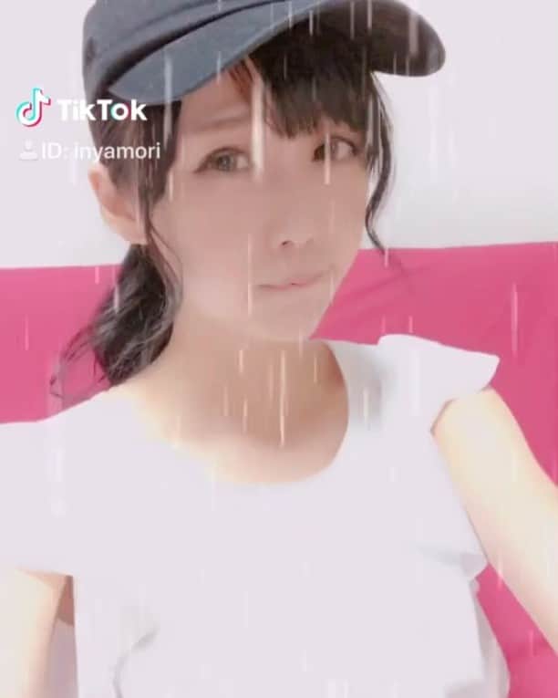 稲森美優のインスタグラム：「#雨効果 @tiktok_japan  #tiktokjapan #tiktok @tiktok」