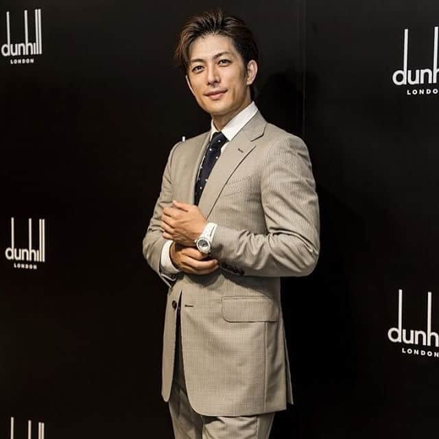 君沢ユウキのインスタグラム：「I'll be go to next stage. #dunhill #30代楽しんでる？ #yukikimisawa #君沢ユウキ」