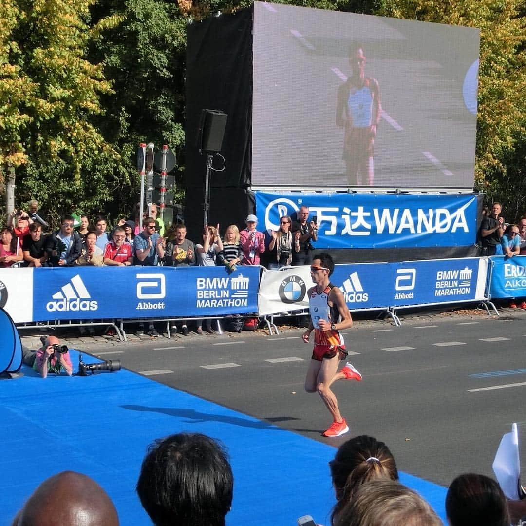 佐藤悠基さんのインスタグラム写真 - (佐藤悠基Instagram)「Photo by Fumi  #berlinmarathon#bmw#marathon」9月18日 17時07分 - yuki_sato310