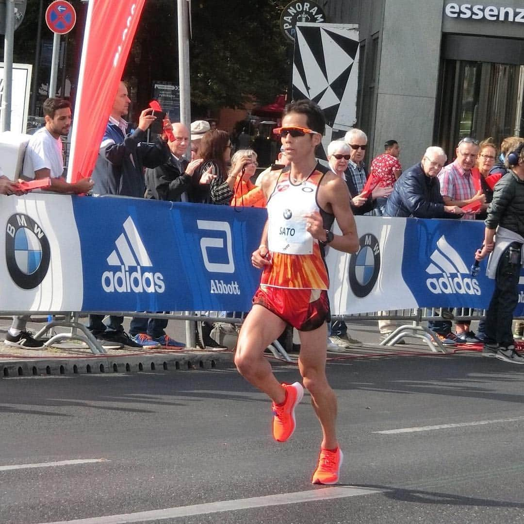 佐藤悠基さんのインスタグラム写真 - (佐藤悠基Instagram)「Photo by Fumi  #berlinmarathon#bmw#marathon」9月18日 17時07分 - yuki_sato310