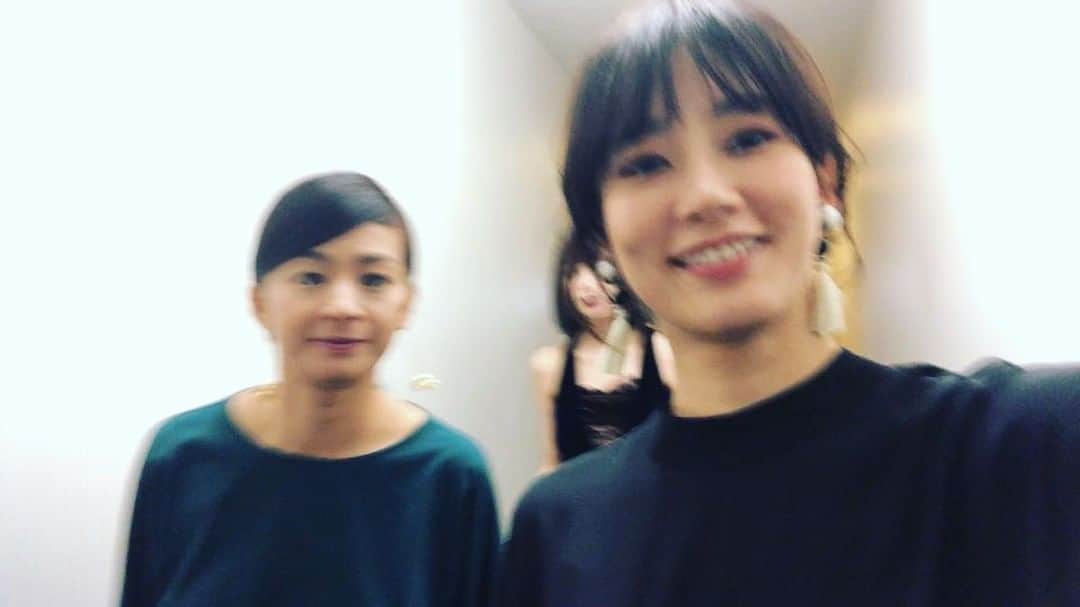 水川あさみのインスタグラム：「楽しい舞台挨拶だった〜✈️ありがとうございました。  #Tourist #尾野真千子 #池田エライザ #春馬どこ #春馬ハブ」