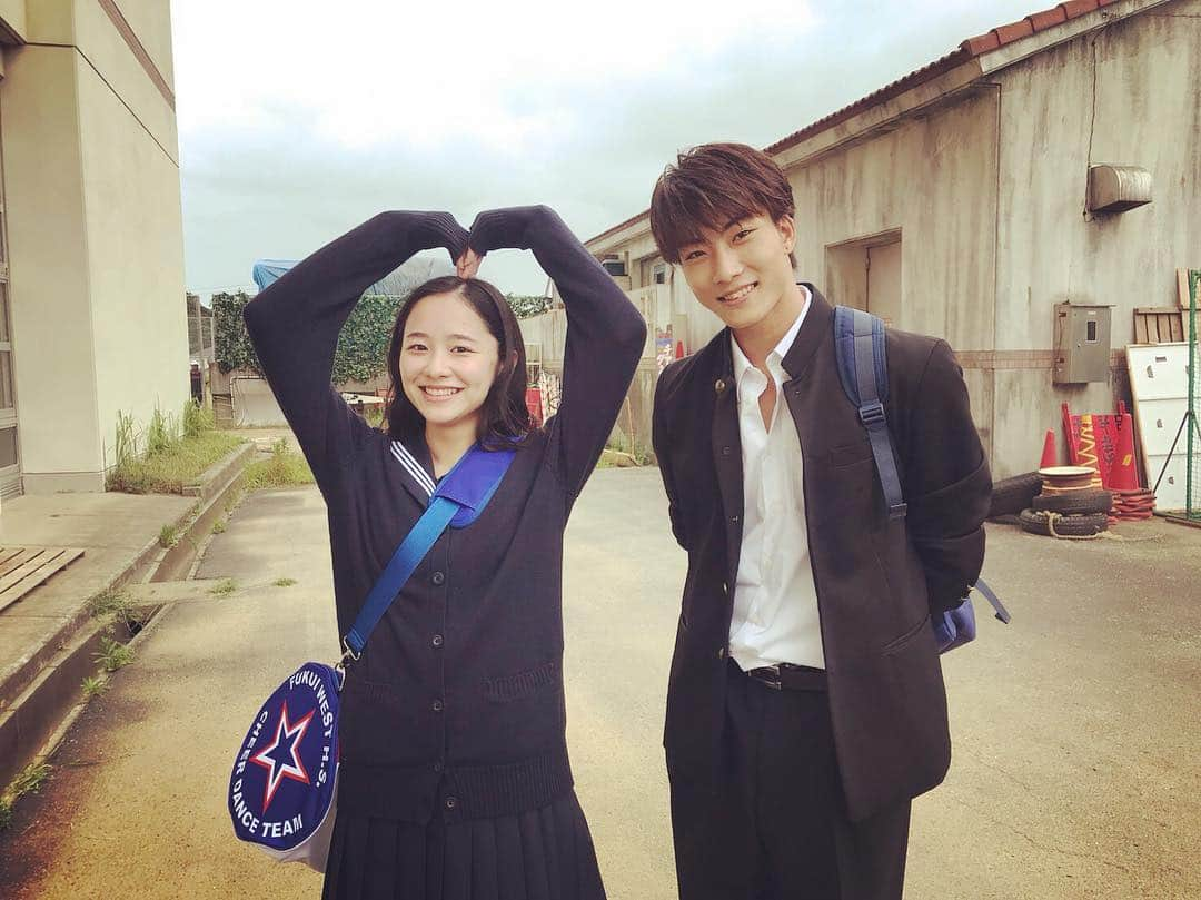 TBS「チアダン」さんのインスタグラム写真 - (TBS「チアダン」Instagram)「望カップル👫💓 #チアダン #チアオフ #最後のオフショット集 #堀田真由 #里中将道」9月18日 19時24分 - cheerdan_tbs