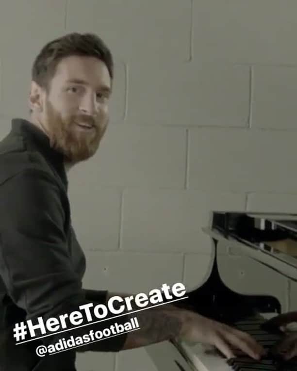 Team Messiのインスタグラム：「Back in tune. 🎵 @leomessi returns to the #UCL stage in style. #HereToCreate」