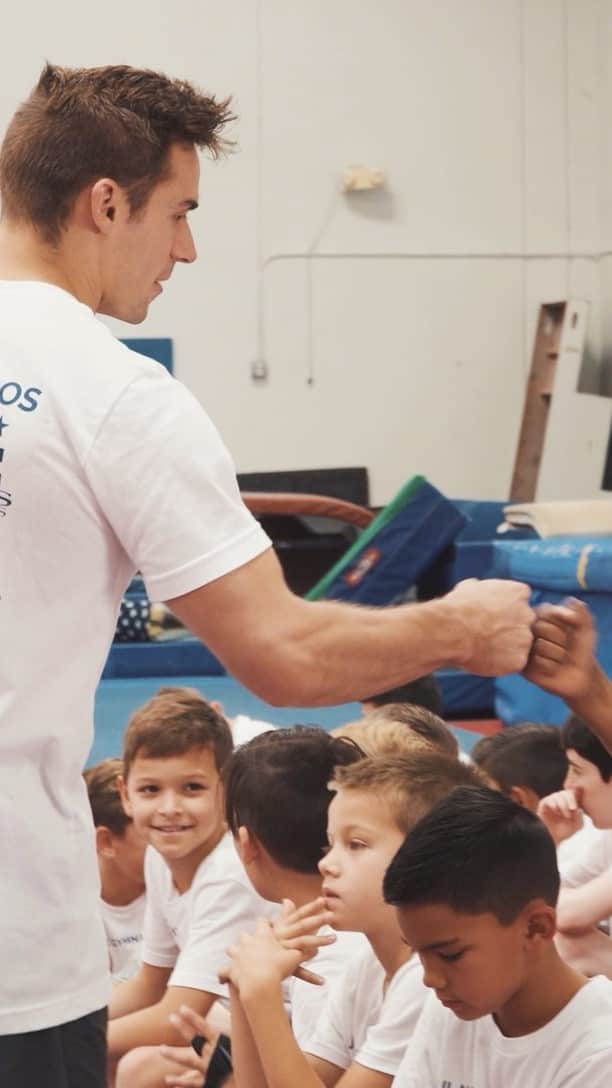 サミュエル・ミクラクのインスタグラム：「Recapping all the fun we had at this years MGC summer camp! Visit our site to view more information on these clinics and camps 👉🏼 www.GYMNASTSFIRST.com」