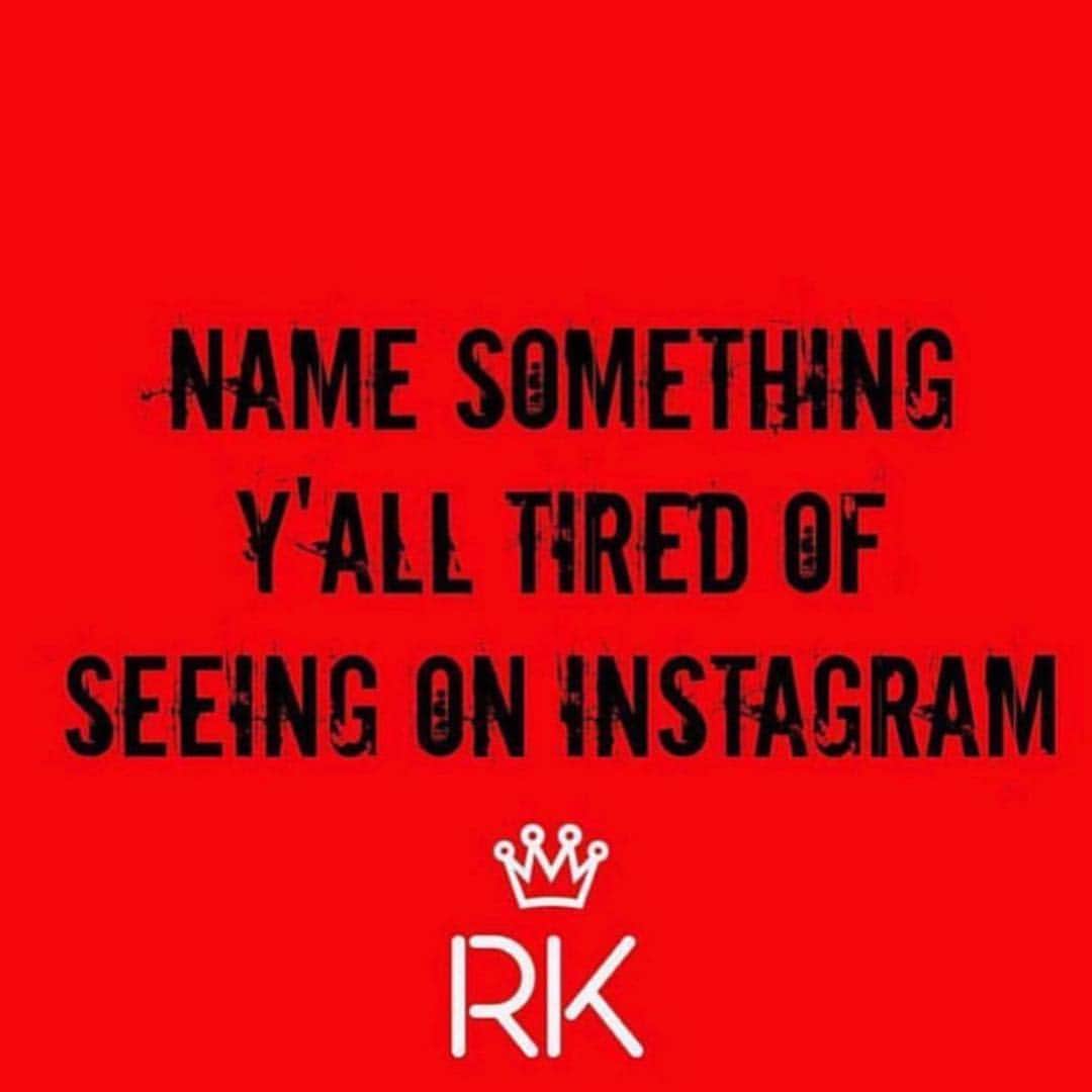 のインスタグラム：「If I see one more.... Y’all already know how we do on #TalkTuesday - here’s today’s discussion.... #go」