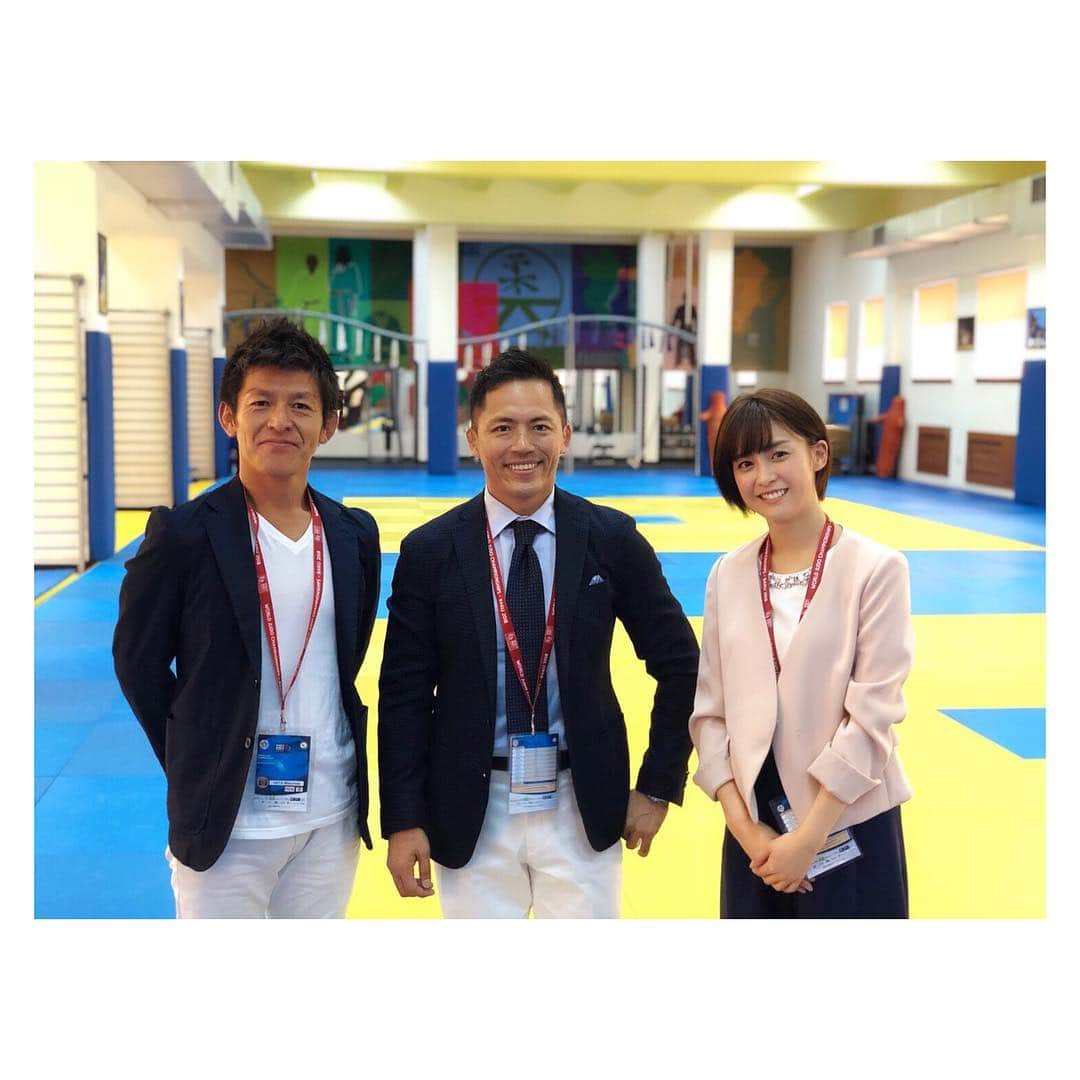 宮司愛海さんのインスタグラム写真 - (宮司愛海Instagram)「きょうは、バクー市内で行われた柔道日本選手団の公開練習を取材して来ました。 選手の皆さん、世界選手権に向けて準備万端の様子です！ いよいよ明日から開幕、、今大会も、全階級目の離せない戦いになりそうです...！ (アゼルバイジャン語だとJUDOはCÜDOになるのですね🤔) . #世界柔道選手権 #柔道 #アゼルバイジャン #バクー」9月19日 19時06分 - manami_miyaji