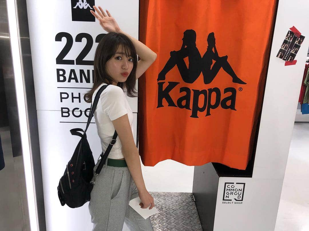 香音さんのインスタグラム写真 - (香音Instagram)「Kappaのフォトブースかわいかた。 . . お友達と撮りました。♡🦊 . #kappa#Photobooth」9月19日 17時45分 - kanon420_official