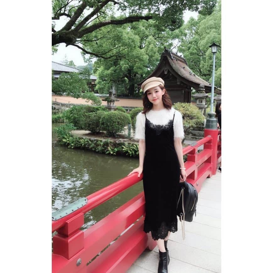 咲妃みゆのインスタグラム：「「 #GHOST 」久留米公演で大好きな #九州 の地へ…✨ . . やはり九州は、私にとって無条件に安心できる大切な場所です。短い滞在でしたが、沢山パワーを頂くことができました😌 . とある日、 #太宰府天満宮 へ… 身が引き締まり、心が洗われました。 . ミュージカル「GHOST」との歩みも残り僅か。。。刈谷公演も大切に勤めさせて頂きます😌最後までどうぞ宜しくお願い致します🍀」