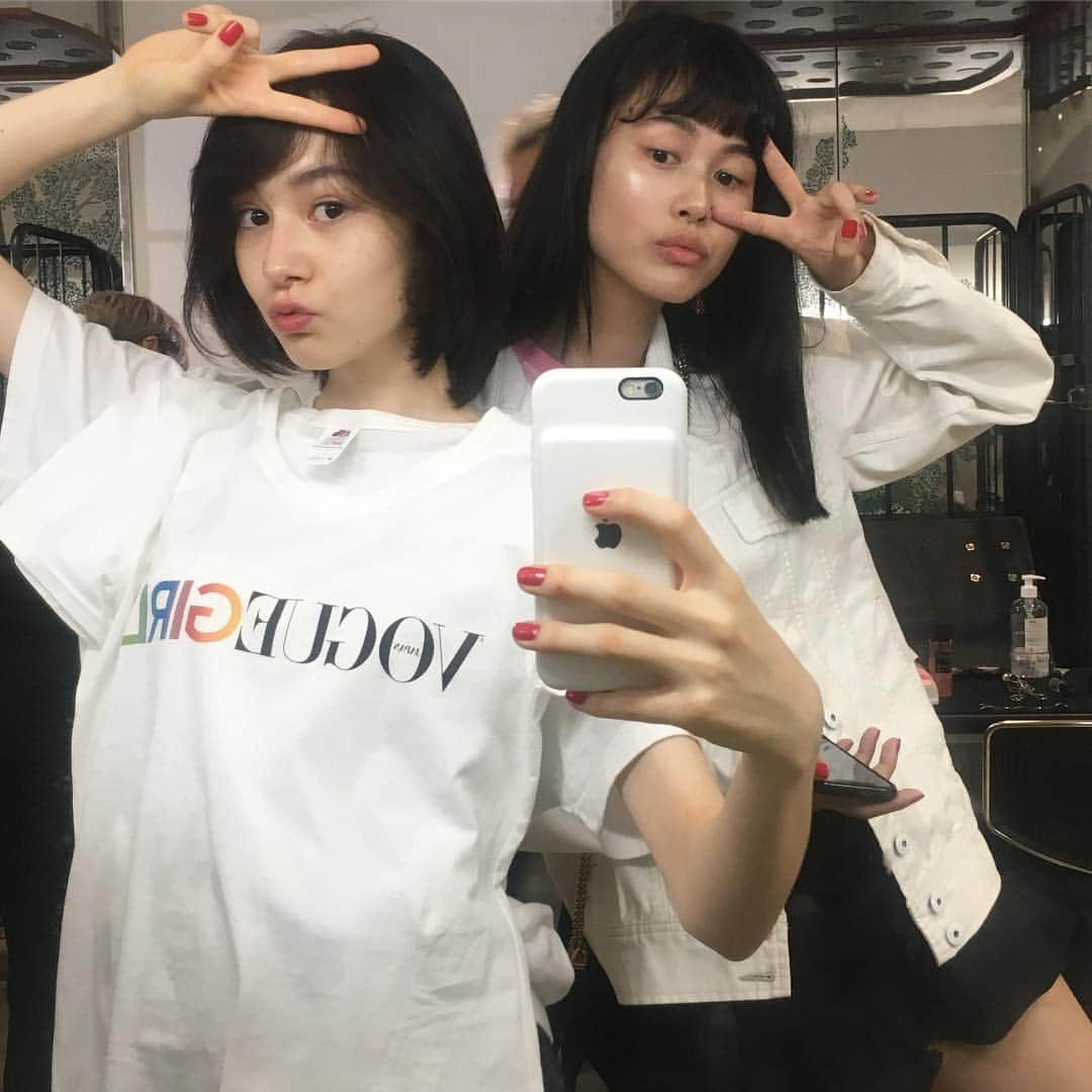 安藤ニコさんのインスタグラム写真 - (安藤ニコInstagram)「Vogue Fashion’s Night Out 2018 💛💗❤️ Thank you #FNO」9月19日 21時54分 - nico.ando.official