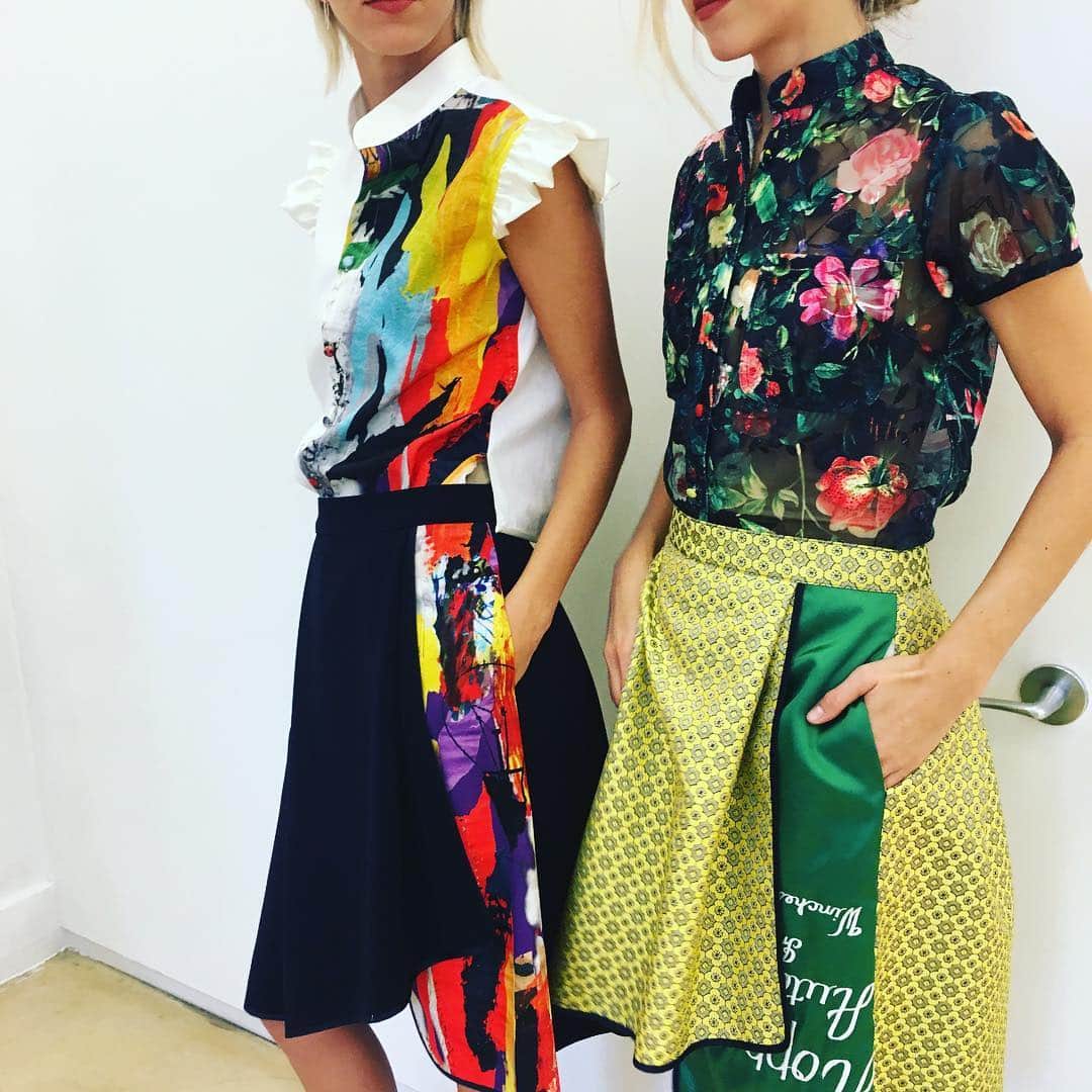 ハーヴェイフェアクロスさんのインスタグラム写真 - (ハーヴェイフェアクロスInstagram)「Garden Variety Spring Summer 2019 #harveyfaircloth #florals #jacquards #abstractprint #nyfw #fashionweek」9月21日 0時30分 - harveyfaircloth