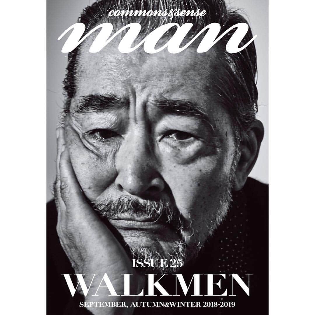 commons&senseのインスタグラム：「commons&sense man ISSUE25 out on September 27th, 2018!! #TATSUYAFUJI #藤竜也」