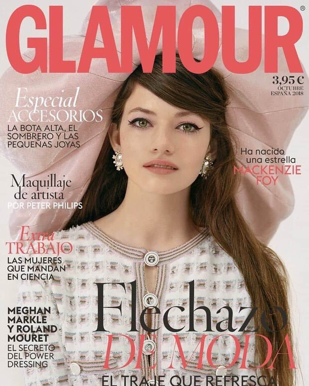 マッケンジー・フォイさんのインスタグラム写真 - (マッケンジー・フォイInstagram)「@glamourspain 🌸✨」9月21日 6時08分 - mackenziefoy