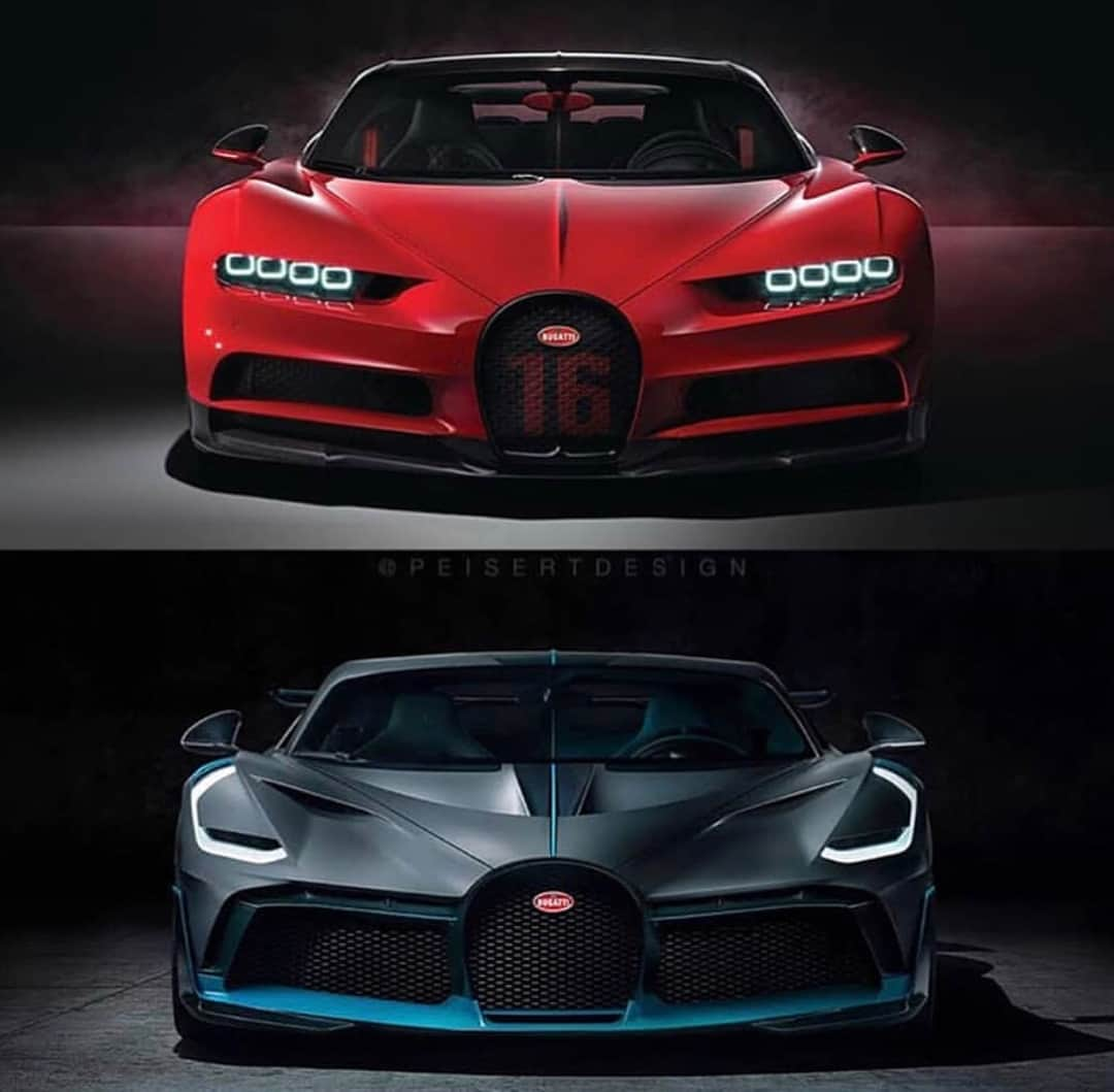 Lamborghiniのインスタグラム：「Bugatti Chiron or Divo ? #Bugatti」