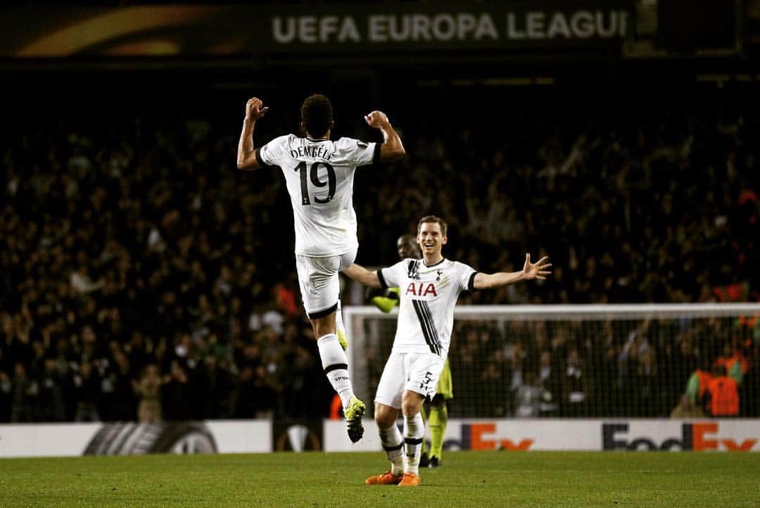 ムサ・デンベレのインスタグラム：「6 years at the club today! Thanks for all your support so far 🙌🏽 #COYS」