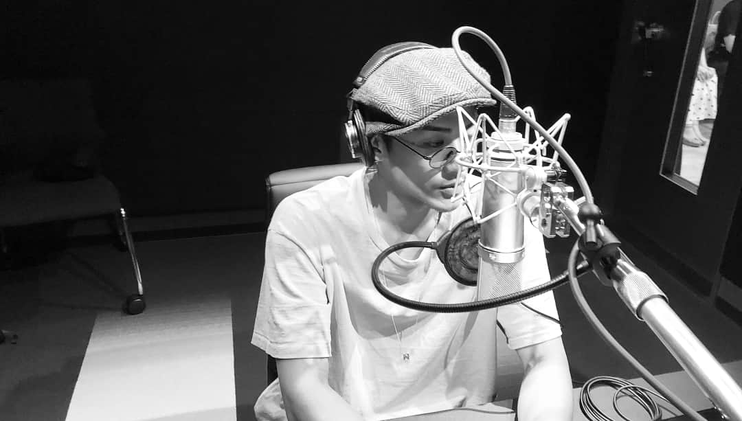 のインスタグラム：「Voice over. 今日のお仕事。 お楽しみに。」