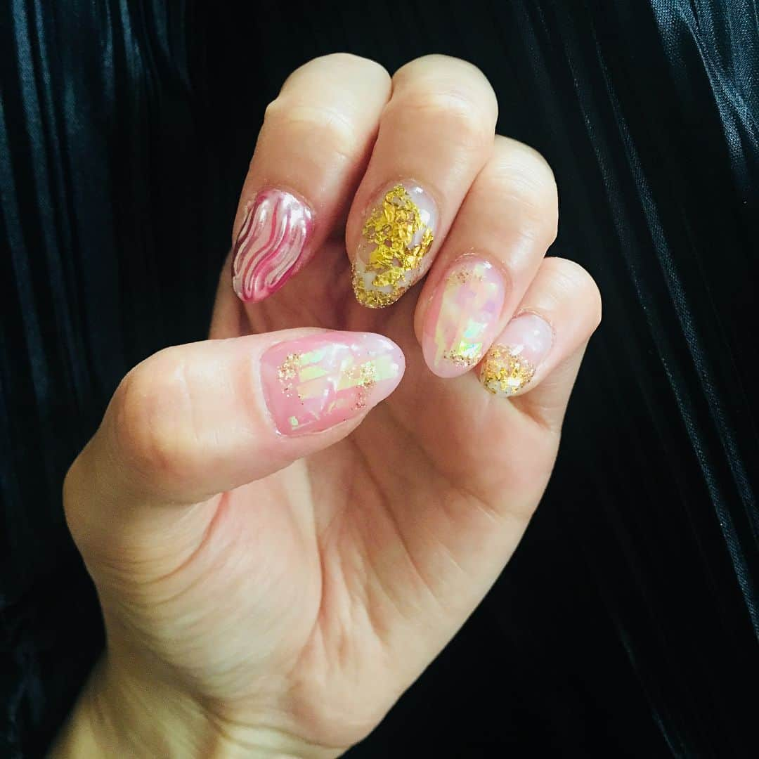 ますぶちさちよさんのインスタグラム写真 - (ますぶちさちよInstagram)「最近の爪たち #nail #セルフネイル」8月30日 15時46分 - sachiyomasubuchi___