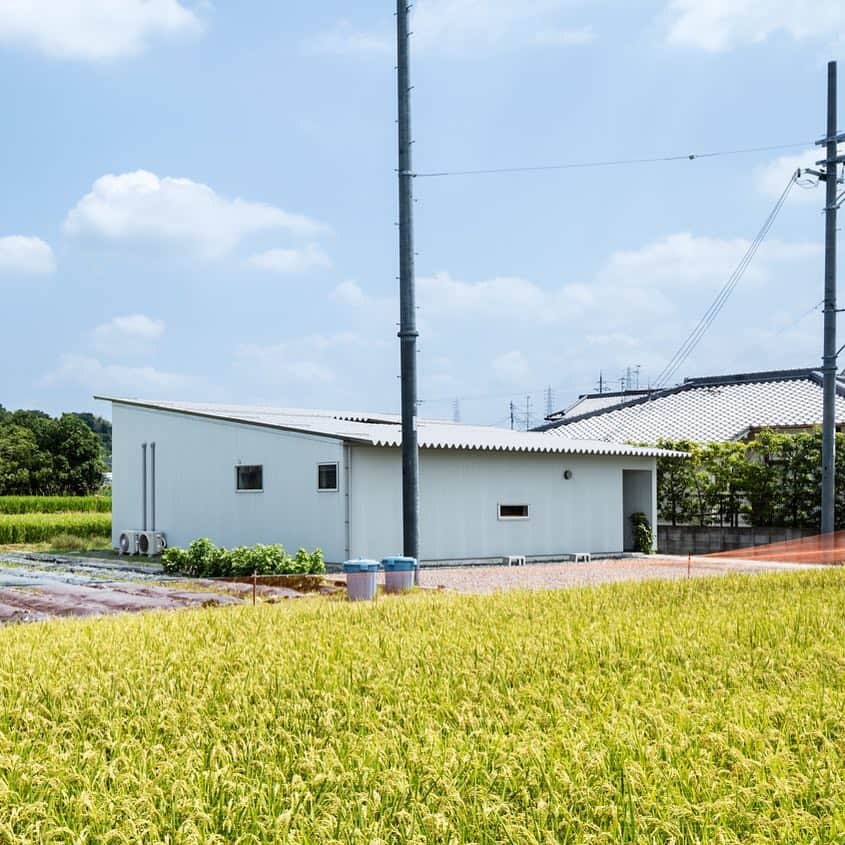 Horibe Associates co., ltd. さんのインスタグラム写真 - (Horibe Associates co., ltd. Instagram)「・ house in mita ・ ・ more⇨@horibeassociates ・ The site is located close to nature, with a large wooded area directly in front and many rice fields nearby.  The wooded area sits between the site and a main road, meaning it provides not only a natural backdrop, but also a buffer which reduces noise and increases privacy. ・  The plan is for a u-shaped design that faces the wooded area.  In spring, the reflections of many kinds of trees appear in the water-filled rice fields. In summer, the cool breeze that blows over the green rice plants will flow into the living areas. In fall, the occupants will be able to enjoy the golden rural landscape from the large opening that emerges from the living, dining, and kitchen area. ・ ・  #architecture #courtyard #Patio#двор#cortile#house#新築#design#modern#architects#architettura#デザイン#中庭#casa#simple #Haus #minimal #cortile#マイホーム計画#マイホームメモ#マイホーム記録#平屋#architecturephoto#archilovers#architecturephotography」8月31日 4時06分 - horibeassociates