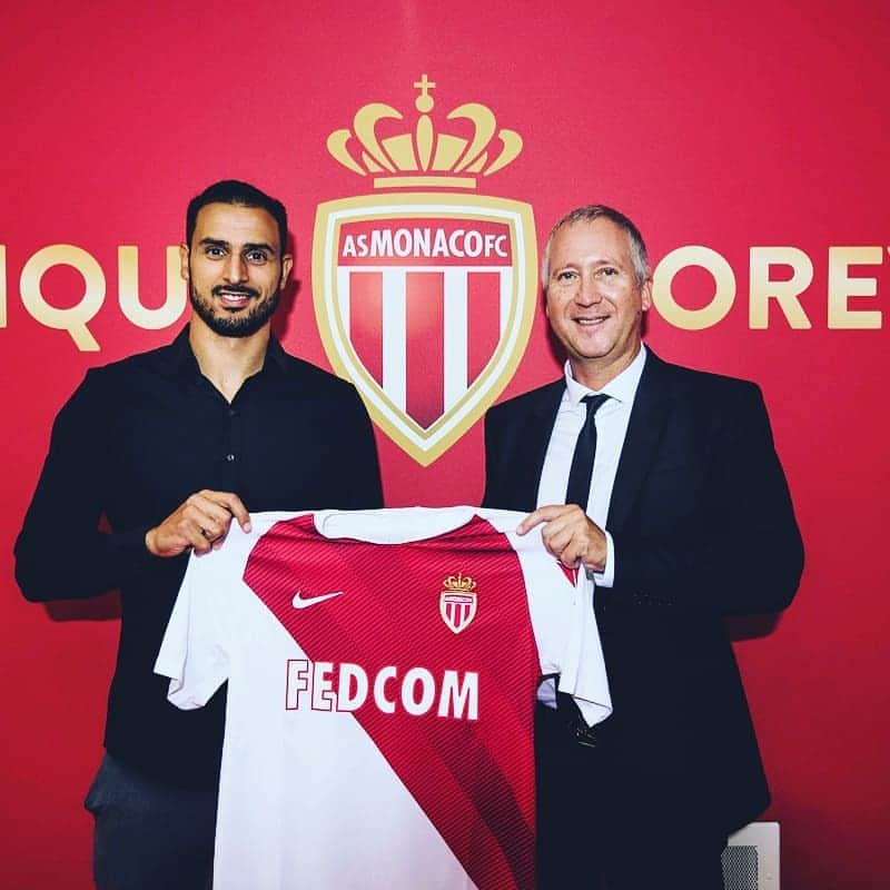 ナセル・シャドリのインスタグラム：「Im very happy and proud To signed for #asmonaco i hope and im focus To achieve big things with my new club.i want to thank all the staff and the fans at wba for supporting trough my last season and i wish them all the best in the future...」