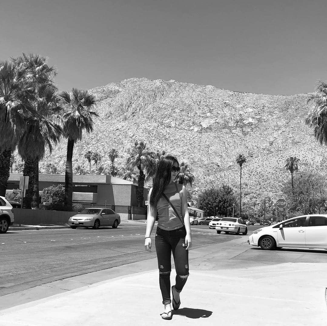 吉田沙織のインスタグラム：「#palmsprings」