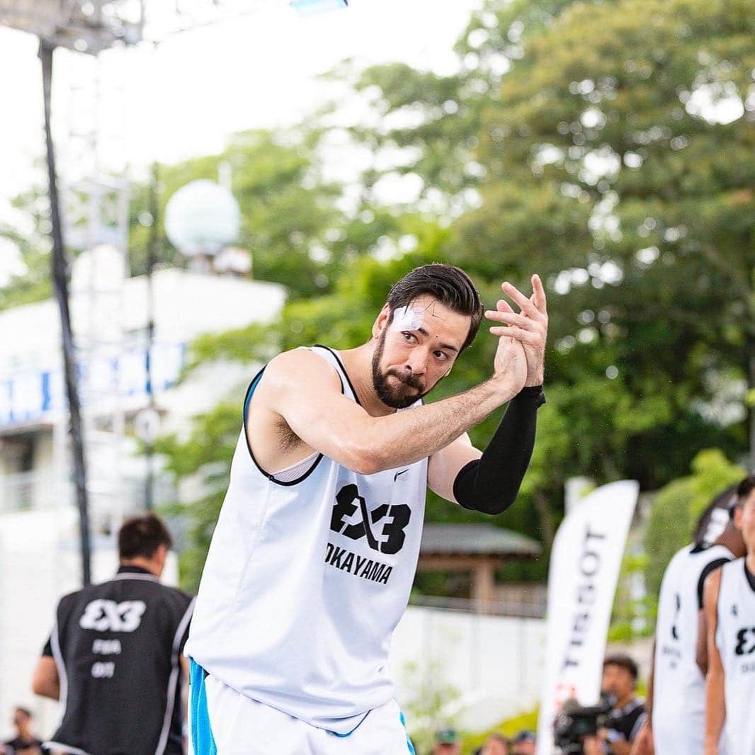 比留木謙司のインスタグラム：「#3x3wt #tryhoopokayama」
