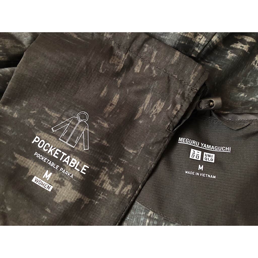 西本早希さんのインスタグラム写真 - (西本早希Instagram)「・ @uniqlo × @meguruyamaguchi  ポケッタブルパーカーが 発売になったから 即購入 ♡  ジム着に 🏋🏻‍♀️!! プリント素敵 !」9月1日 11時29分 - saki1022
