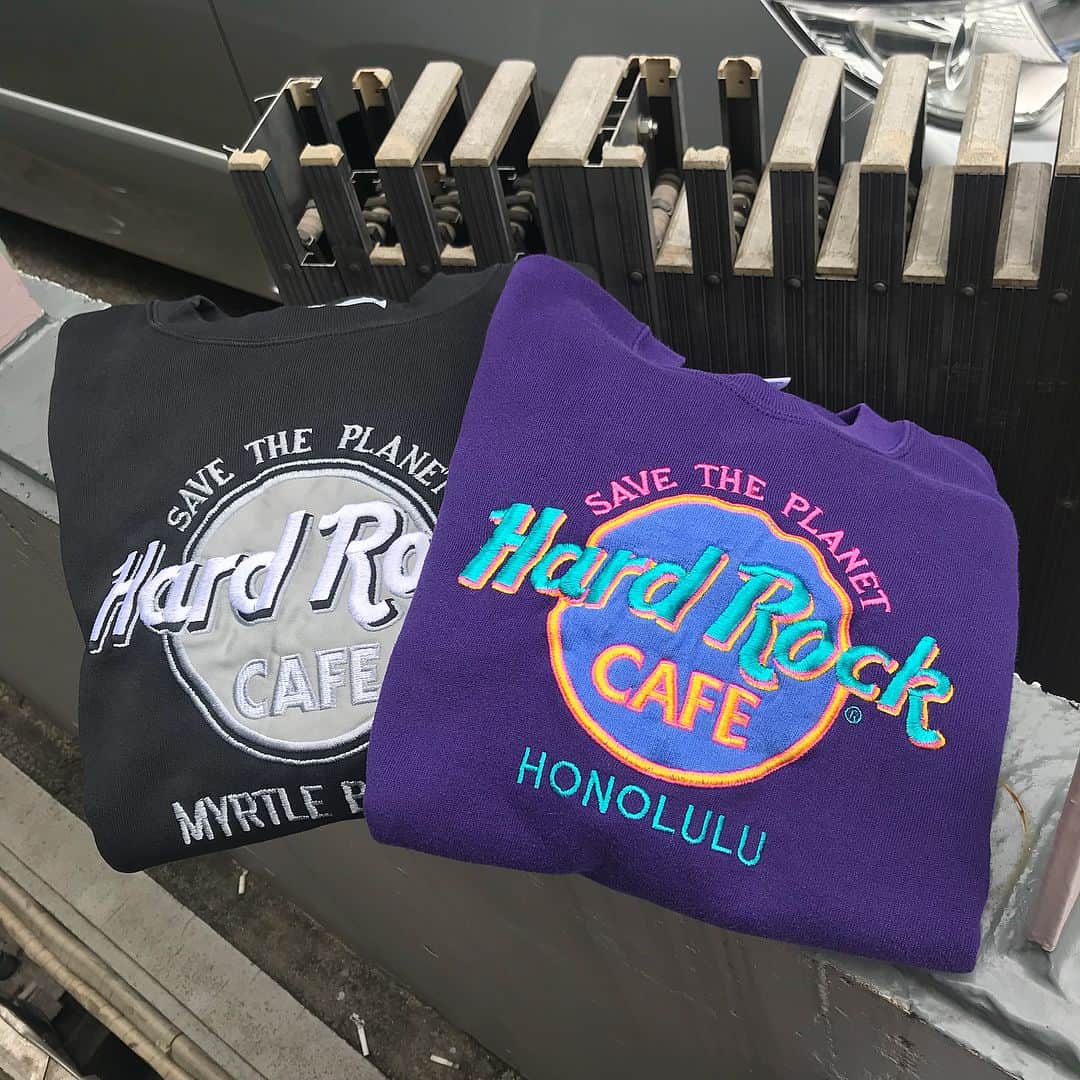 古着屋フラミンゴ下北沢マバタキ店さんのインスタグラム写真 古着屋フラミンゴ下北沢マバタキ店instagram Hard Rock Cafe Sweat Shimokitazawa Mabataki Hardrock Sweat 下北沢 古着屋 マバタキ ハードロックカフェ スウェット 9月1日 11時57分