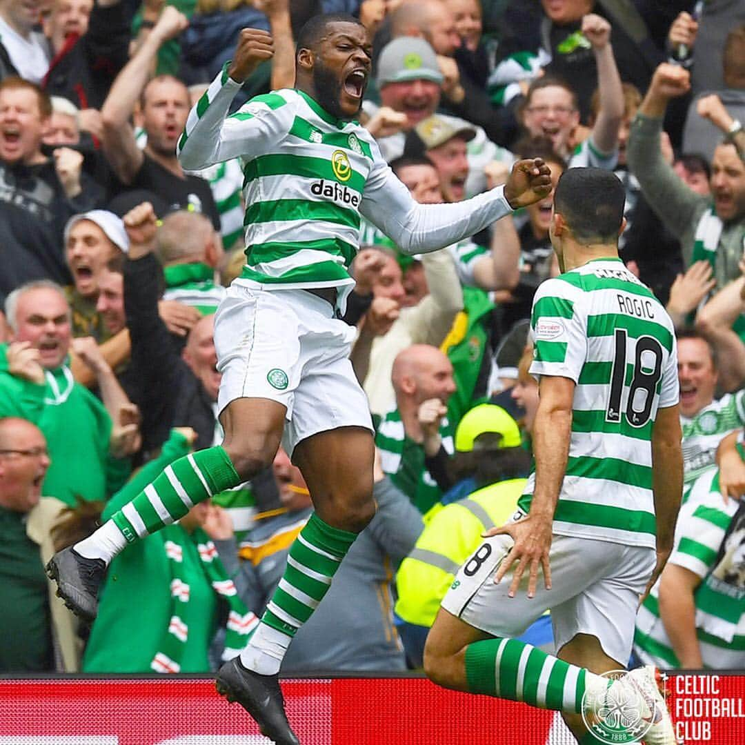 オリビエ・ヌチャムさんのインスタグラム写真 - (オリビエ・ヌチャムInstagram)「Celtic 1-0 Rangers. We won this Derby Altogether. Lets enjoy it altogether 💪🏽🍀 #celtic #derby #celran #spfl」9月3日 2時58分 - ntchamofficial10