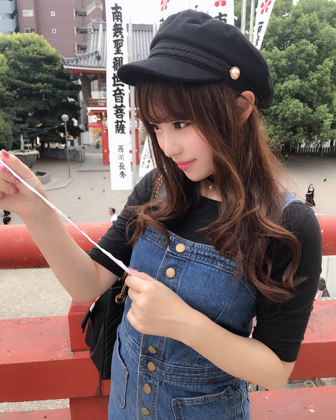 清里千聖さんのインスタグラム写真 - (清里千聖Instagram)「. いつでも真剣🤔💕. おみくじだいすき💕. #followme #l4l #japan #fashion  #make #愛知  #名古屋 #selfie  #셀스타그램  #follow4follow #清里千聖 #makeup #beautiful #cute #hairarrange #prettygirl #girl #ootd #zipfm #instagramjapan #japanesegirl #instagood #팔로우 #일상 #얼스타그램 #패션스타그램 #大須商店街 #大須観音 #おみくじ #平成最後の夏」9月2日 19時53分 - chiseikiyosato