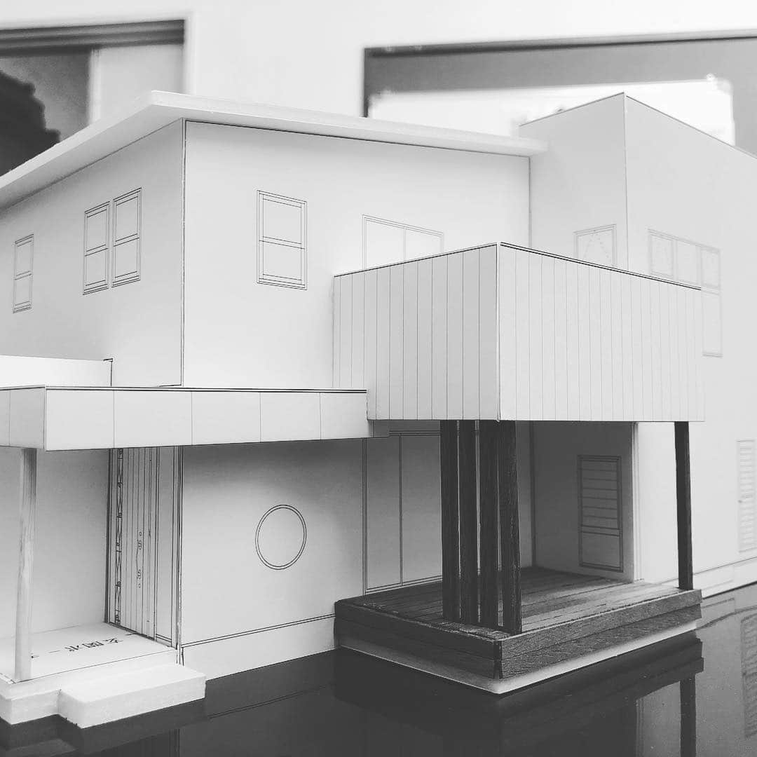 日興建設(株)木脇ホームのインスタグラム：「模型!」