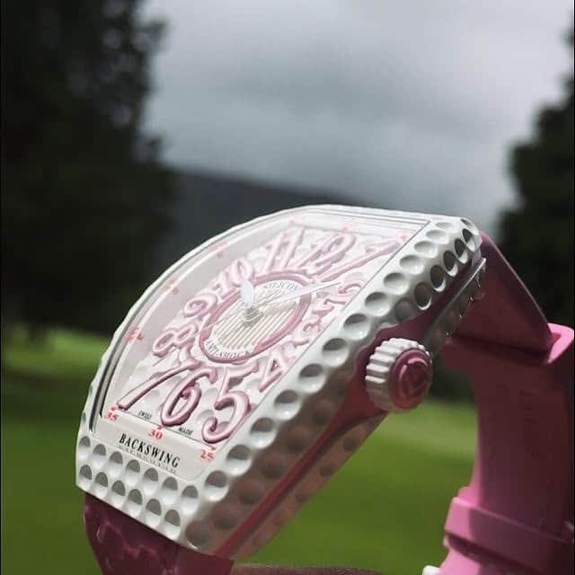 FRANCK MULLER JAPANさんのインスタグラム写真 - (FRANCK MULLER JAPANInstagram)「New model! VANGUARD LADY BACKSWING ヴァンガード レディ バックスイング  #franckmuller #golf #vanguard #golf #golfwatch #pink #フランクミュラー #ヴァンガード #ゴルフ #ゴルフウォッチ #sport #luxe」9月4日 15時01分 - franckmuller_japan