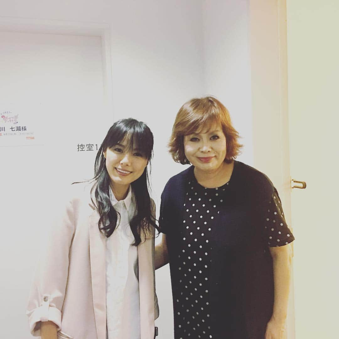 相川七瀬さんのインスタグラム写真 - (相川七瀬Instagram)「おしゃべりクッキング 今週オンエアー中です！ 大好きな上沼恵美子さんと。  #おしゃべりクッキング #上沼さん大好き #美味しいレシピ」9月5日 11時31分 - nanasecat