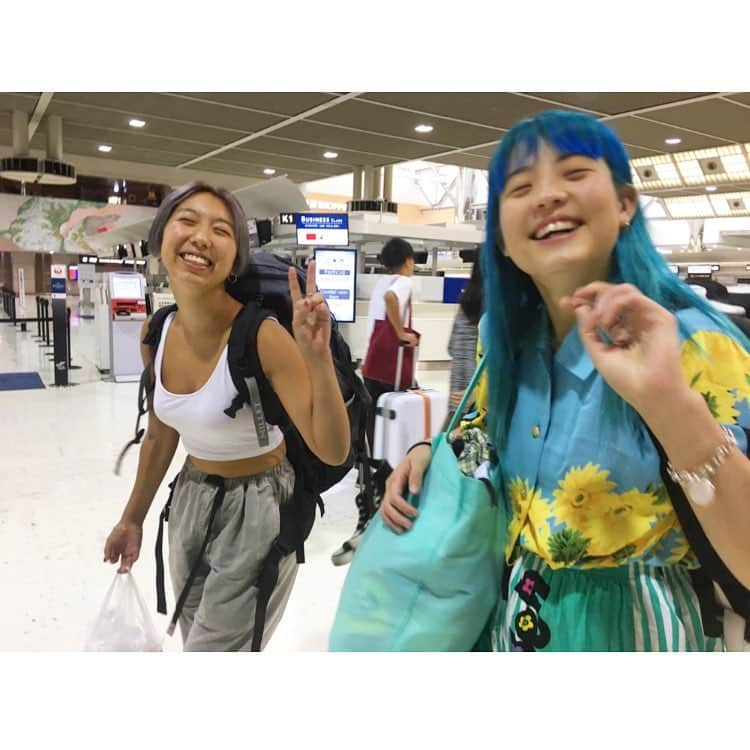 森山あすかさんのインスタグラム写真 - (森山あすかInstagram)「😭✈️🌏👊🏻❤️」9月5日 7時37分 - moriyama__asuka