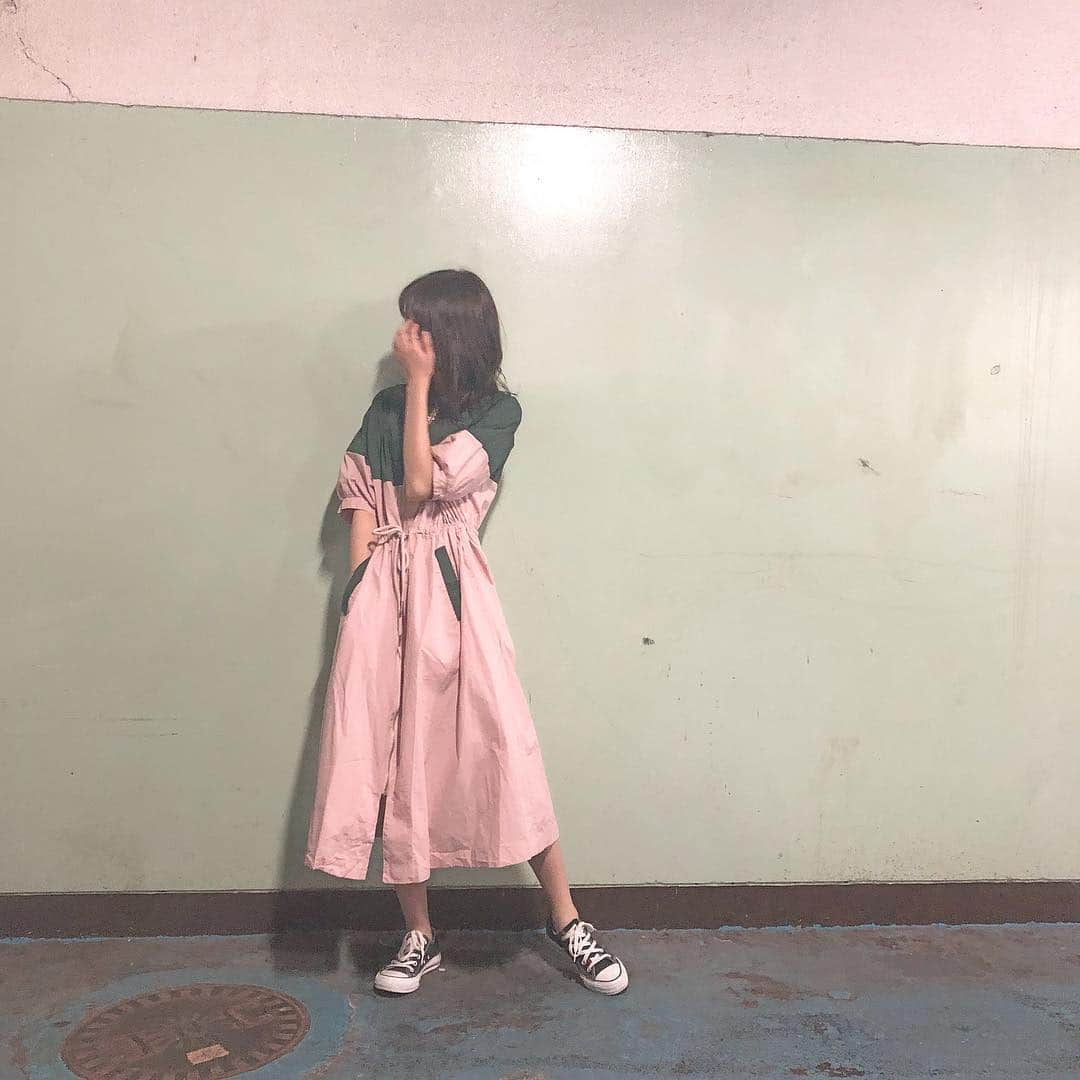 香音さんのインスタグラム写真 - (香音Instagram)「お久しぶりの私服。 jouetieの2WAYワンピースは色んな着方ができるのです☺︎💚 #ootd#jouetie#のんうぇあ」9月6日 17時16分 - kanon420_official