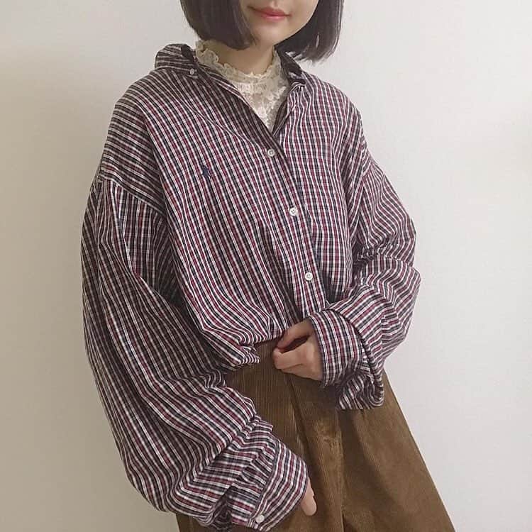 古着女子さんのインスタグラム写真 古着女子instagram チェックシャツコーデ 10 1 から Youtube Igtv 始まります ㅤ Check This 9090s ㅤ 公式line Furuzyo で検索 Line だけのお知らせや古着の疑問にも答えます