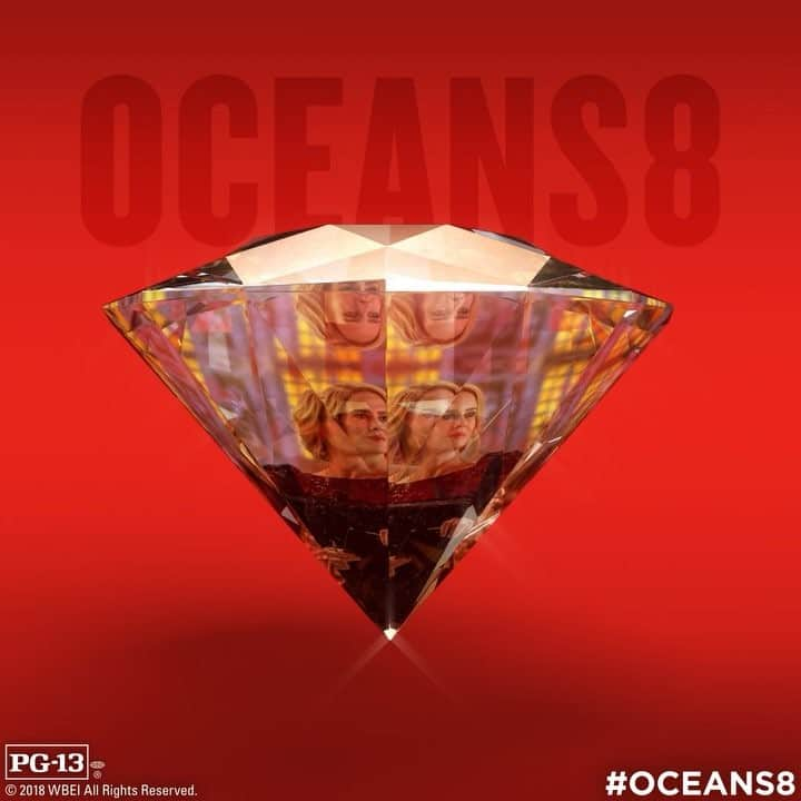 Ocean’s 8のインスタグラム：「Shine. #Oceans8」