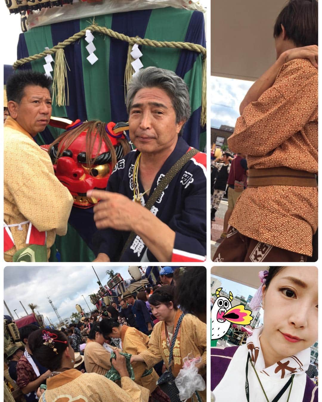 小林由佳さんのインスタグラム写真 - (小林由佳Instagram)「#石岡  #お祭り #happy」9月21日 23時07分 - ykp_qkb