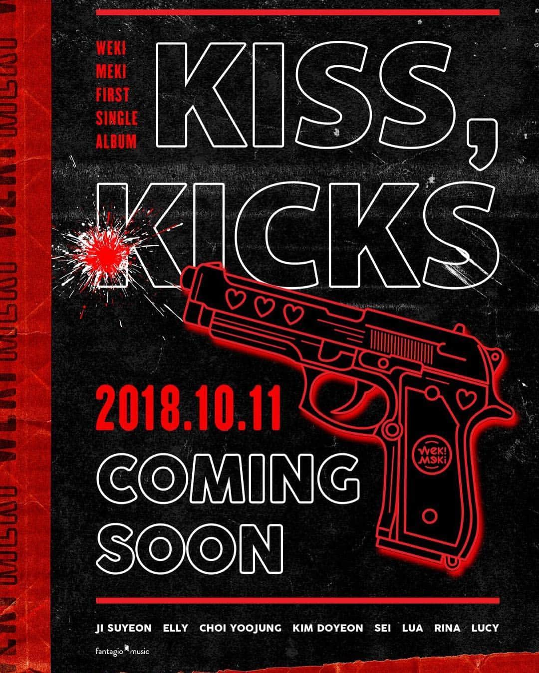 チ・スヨンさんのインスタグラム写真 - (チ・スヨンInstagram)「- 🌸 WEKI MEKI IS BACK GUYSSS!!! ▬ © Fantagio Music ; 180921 ▬ Weki Meki First Single Album - Kiss, Kicks Release Date: 11 October 2018 ▬ #jisuyeon #suyeon #doyeon #yoojung #elly #sei #say #lua #rina #lucy #지수연 #수연 #김도연 #도연 #최유정 #엘리 #정해림 #세이 #이서정 #루아 #리나 #루시 #produce101 #wekimeki #weme #위키미키 #kpopf4f #kpopl4l」9月22日 0時16分 - wemejisuyeon