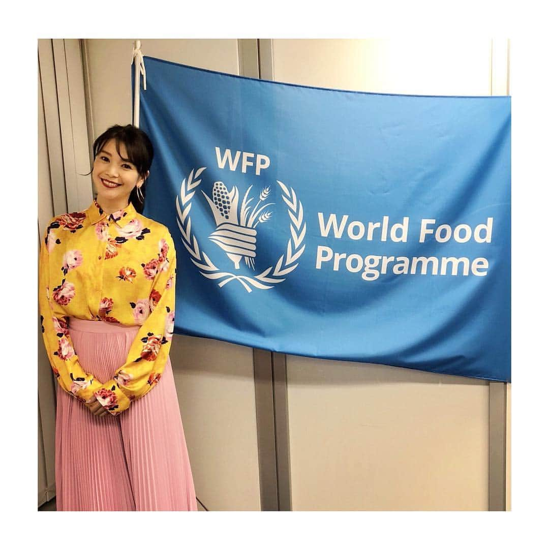 知花くららさんのインスタグラム写真 - (知花くららInstagram)「今から国連WFPの講演会です！・ ・ #国連WFP #トークショー #nepal #schoolfeedingprogram」9月7日 18時31分 - chibanakurara.official