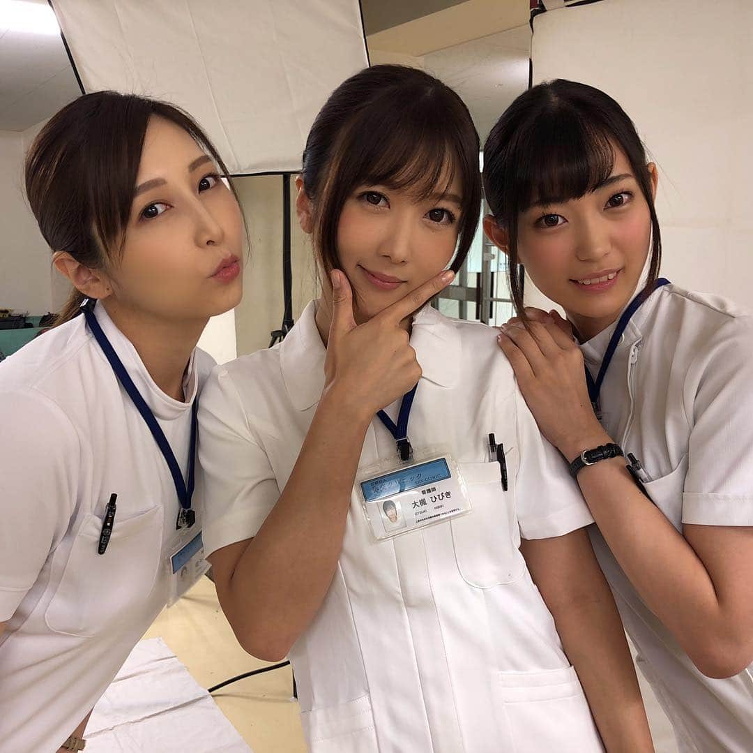 性交クリニック 大槻ひびきさんのインスタグラム写真 - (大槻ひびきInstagram)「SODさんで撮影中です
